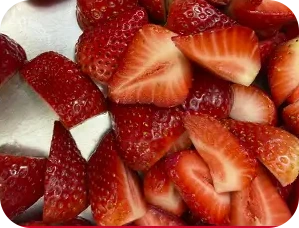 Fresh strawberries